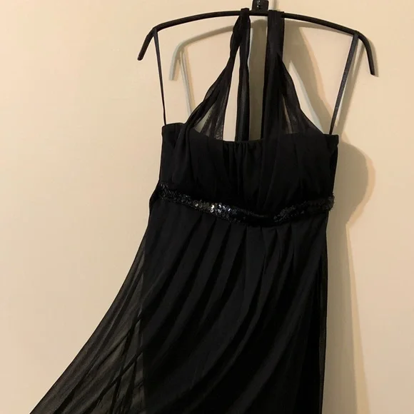 Sweet Storm | Dresses | Sweet Storm Black Halter Dress Size Medium Junior |  Poshmark